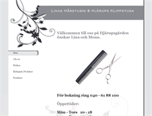 Tablet Screenshot of linasharstudio.com